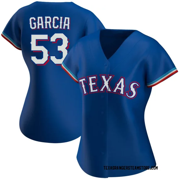 Texas Rangers Adolis Garcia White Replica Women's Home Player Jersey  S,M,L,XL,XXL,XXXL,XXXXL