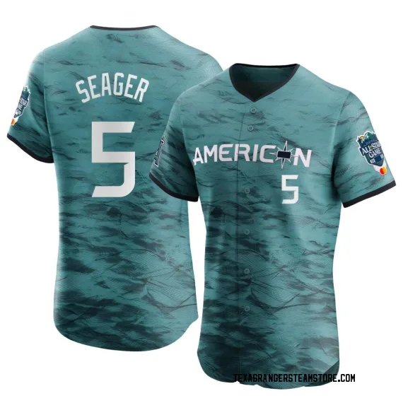 Texas Rangers Corey Seager Teal Elite Youth American League Game Vapor  Premier 2023 All-Star Player Jersey S,M,L,XL,XXL,XXXL,XXXXL