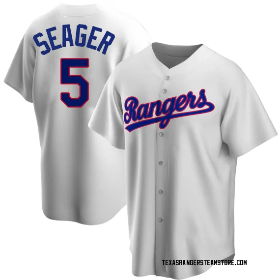 Texas Rangers Corey Seager White Replica Youth Home