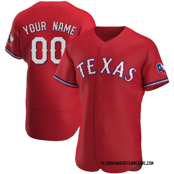 Texas Rangers Custom White Replica Men's Home Player Jersey  S,M,L,XL,XXL,XXXL,XXXXL