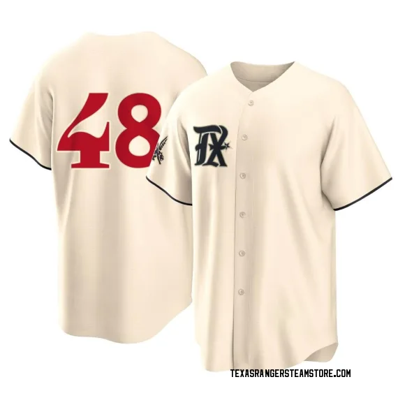 Texas Rangers Jacob deGrom Red Replica Men's Alternate Player Jersey  S,M,L,XL,XXL,XXXL,XXXXL