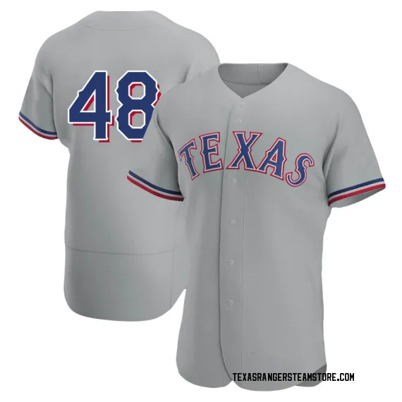 Texas Rangers Jacob deGrom Gray Authentic Men's Road Player Jersey  S,M,L,XL,XXL,XXXL,XXXXL