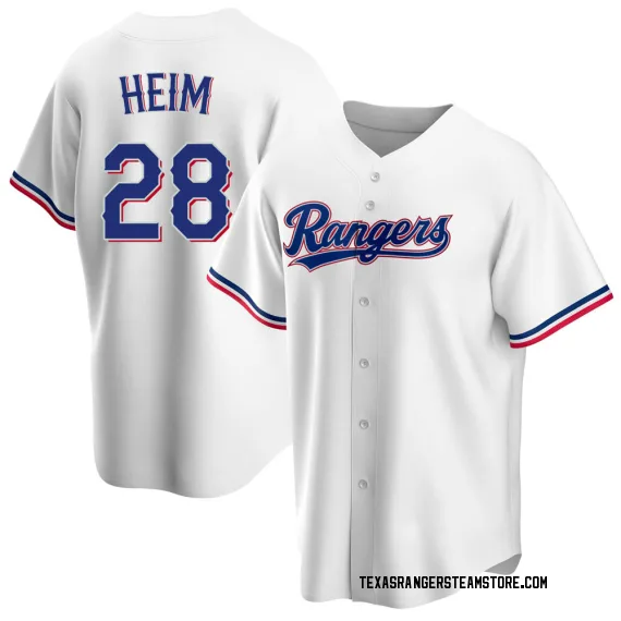 Texas Rangers Jonah Heim Royal Replica Youth Alternate Player Jersey  S,M,L,XL,XXL,XXXL,XXXXL