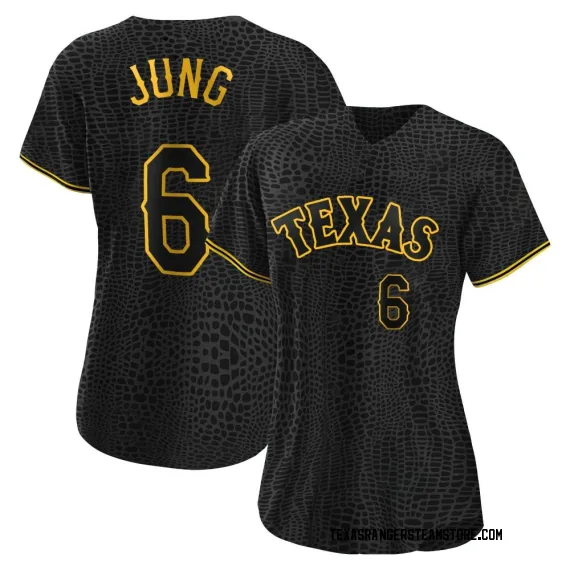 Texas Rangers Josh Jung Black Golden Replica Men's Alternate Player Jersey  S,M,L,XL,XXL,XXXL,XXXXL