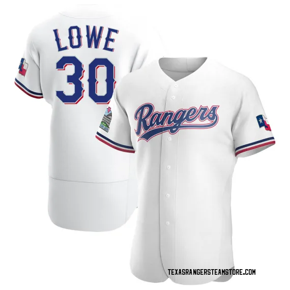 Texas Rangers Nate Lowe White Replica Men's Home Player Jersey  S,M,L,XL,XXL,XXXL,XXXXL