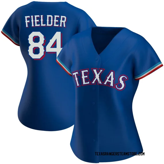 Texas Rangers Prince Fielder Royal Replica Women's Alternate Player Jersey  S,M,L,XL,XXL,XXXL,XXXXL