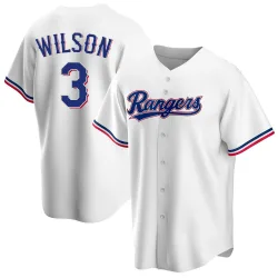Majestic Russell Wilson Texas Rangers Replica Player Jersey - White #Rangers  #Seahawks