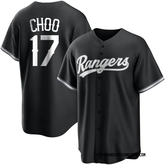 Texas Rangers Shin-Soo Choo White Replica Men's Home Player Jersey  S,M,L,XL,XXL,XXXL,XXXXL