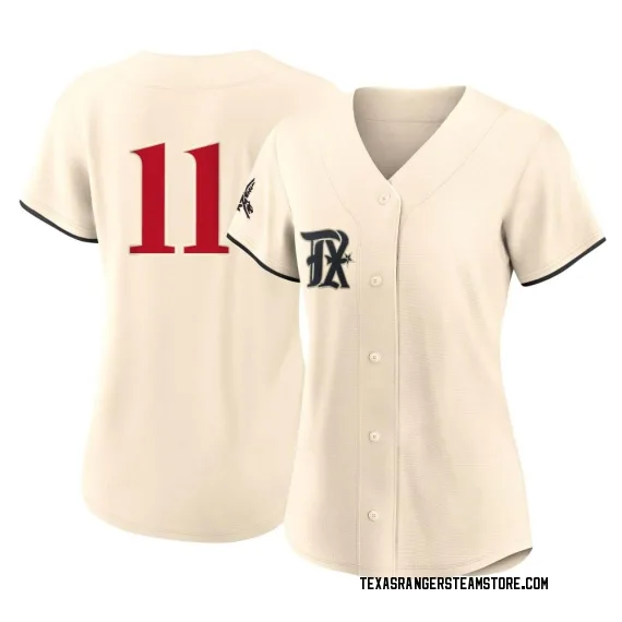 Texas Rangers Jonathan Hernán #72 Cream 2023 City Connect Men's  Stitched Jersey