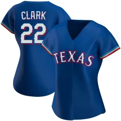 Texas Rangers Will Clark Black Golden Replica Women's Alternate Player  Jersey S,M,L,XL,XXL,XXXL,XXXXL