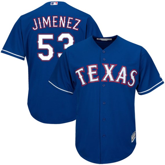 Texas Rangers MLB D'Angelo Jiménez Majestic Team Jersey