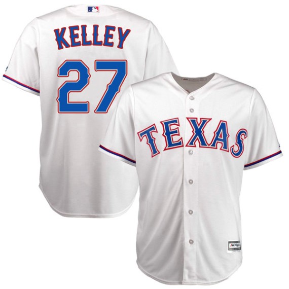 Shawn Kelley Official White Authentic 